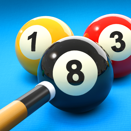 8 Ball Pool cover art featuring billiard balls on a table